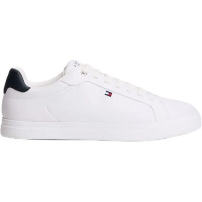 Tommy Hilfiger Baskets Icon Court White EU 41 Homme - Publicité Tommy Hilfiger Baskets Icon Court White EU 41 Homme - Publicité