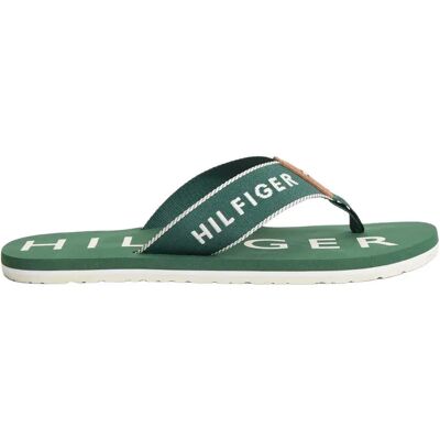 Tommy Hilfiger Tongs Sporty Green EU 41 Homme - Publicité Tommy Hilfiger Tongs Sporty Green EU 41 Homme - Publicité