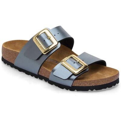 Birkenstock Sandales Sydney Cushion Buckle Birko-flor Black EU 38 Homme - Publicité Birkenstock Sandales Sydney Cushion Buckle Birko-flor Black EU 38 Homme - Publicité