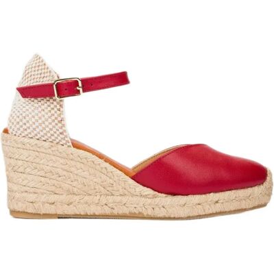 Wonders Espadrilles Compensées Sinai 85 Red EU 37 Femme - Publicité Wonders Espadrilles Compensées Sinai 85 Red EU 37 Femme - Publicité