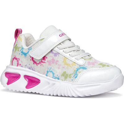 Geox Baskets Sans Lacets Junior Assister White / Multicolor EU 27 Fille - Publicité Geox Baskets Sans Lacets Junior Assister White / Multicolor EU 27 Fille - Publicité