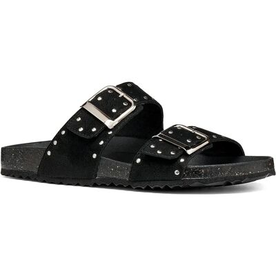 Geox Sandales Brionia R D55y3i000af Black EU 38 Femme - Publicité Geox Sandales Brionia R D55y3i000af Black EU 38 Femme - Publicité