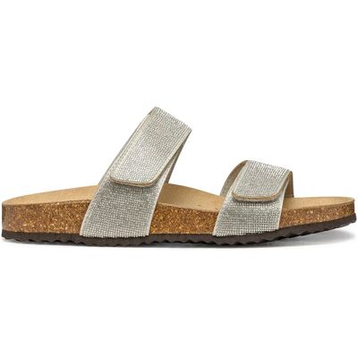 Geox Sandales Brionia R Silver EU 37 Femme - Publicité Geox Sandales Brionia R Silver EU 37 Femme - Publicité