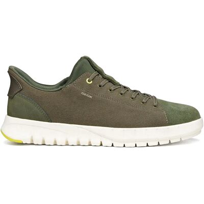 Geox Baskets Flextride Plus C Light Olive EU 45 Homme - Publicité Geox Baskets Flextride Plus C Light Olive EU 45 Homme - Publicité