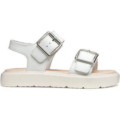 Geox Sandales J45dbh000bc Kodette White EU 36 Fille - Publicité Geox Sandales J45dbh000bc Kodette White EU 36 Fille - Publicité