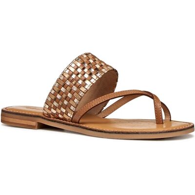 Geox Sandales Maddalusiac D65ymg0kfky Camel / Bronze EU 41 Femme - Publicité Geox Sandales Maddalusiac D65ymg0kfky Camel / Bronze EU 41 Femme - Publicité