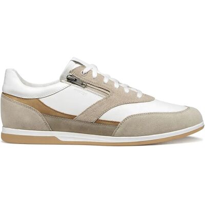 Geox Baskets Renan Sand / White EU 45 Homme - Publicité Geox Baskets Renan Sand / White EU 45 Homme - Publicité