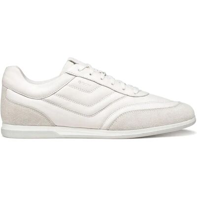 Geox Baskets Renan White EU 43 Homme - Publicité Geox Baskets Renan White EU 43 Homme - Publicité