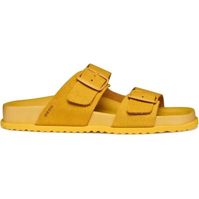 Geox Sandales Sandybett Dark Yellow EU 38 Femme - Publicité Geox Sandales Sandybett Dark Yellow EU 38 Femme - Publicité