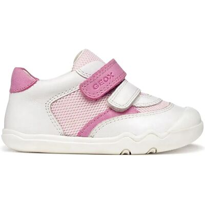 Geox Baskets Sans Lacets Steppieup White / Pink EU 26 Fille - Publicité Geox Baskets Sans Lacets Steppieup White / Pink EU 26 Fille - Publicité