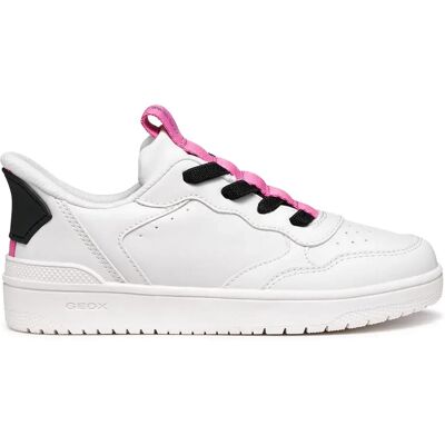Geox Baskets Washiba Fast In White / Fuchsia EU 31 Garçon,Fille - Publicité Geox Baskets Washiba Fast In White / Fuchsia EU 31 Garçon,Fille - Publicité