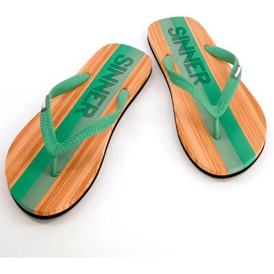 Sinner Tongs Capitola Moss Green / Light Green EU 43 Homme,Femme - Publicité Sinner Tongs Capitola Moss Green / Light Green EU 43 Homme,Femme - Publicité