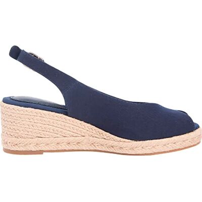 Tommy Hilfiger Espadrilles Fw0fw09228 Space Blue EU 38 Femme - Publicité Tommy Hilfiger Espadrilles Fw0fw09228 Space Blue EU 38 Femme - Publicité