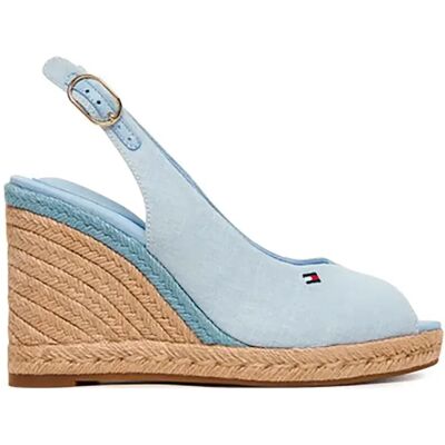 Tommy Hilfiger Espadrilles Compensées Fw0fw09343 Breezy Blue EU 39 Femme - Publicité Tommy Hilfiger Espadrilles Compensées Fw0fw09343 Breezy Blue EU 39 Femme - Publicité