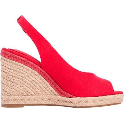 Tommy Hilfiger Espadrilles Compensées Fw0fw09343 Primary Red EU 40 Femme - Publicité Tommy Hilfiger Espadrilles Compensées Fw0fw09343 Primary Red EU 40 Femme - Publicité