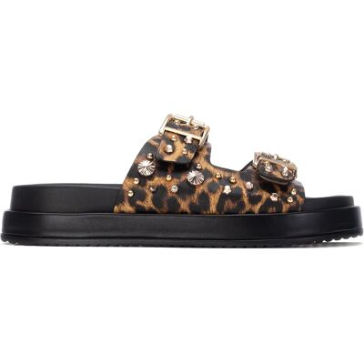 Xti Sandales 13068902 Basic Leopard EU 36 Femme - Publicité Xti Sandales 13068902 Basic Leopard EU 36 Femme - Publicité