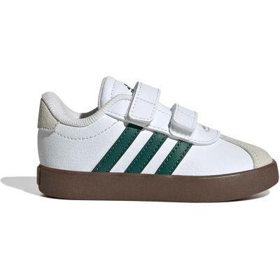Adidas Baskets Pour Bébé Vl Court 3.0 Ftwr White / Collegiate Green / Gum 5 EU 21 Garçon,Fille - Publicité Adidas Baskets Pour Bébé Vl Court 3.0 Ftwr White / Collegiate Green / Gum 5 EU 21 Garçon,Fille - Publicité