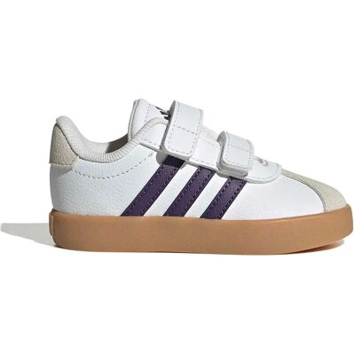 Adidas Baskets Pour Bébé Vl Court 3.0 Ftwr White / Violet / Gum 3 EU 21 Garçon,Fille - Publicité Adidas Baskets Pour Bébé Vl Court 3.0 Ftwr White / Violet / Gum 3 EU 21 Garçon,Fille - Publicité