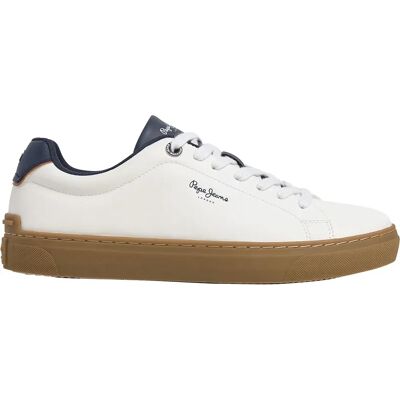 Pepe Jeans Baskets Camden Log Off White EU 44 Homme - Publicité Pepe Jeans Baskets Camden Log Off White EU 44 Homme - Publicité