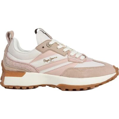 Pepe Jeans Baskets Lucky Printy Nude Pink EU 37 Femme - Publicité Pepe Jeans Baskets Lucky Printy Nude Pink EU 37 Femme - Publicité