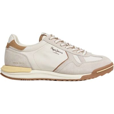 Pepe Jeans Baskets Marvin Light Optic White EU 36 Femme - Publicité Pepe Jeans Baskets Marvin Light Optic White EU 36 Femme - Publicité
