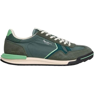 Pepe Jeans Baskets Marvin Sound Olivine Green EU 40 Homme - Publicité Pepe Jeans Baskets Marvin Sound Olivine Green EU 40 Homme - Publicité
