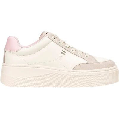 Hugo Baskets Lyzz 10280063 Open White / Open White EU 39 Femme - Publicité Hugo Baskets Lyzz 10280063 Open White / Open White EU 39 Femme - Publicité