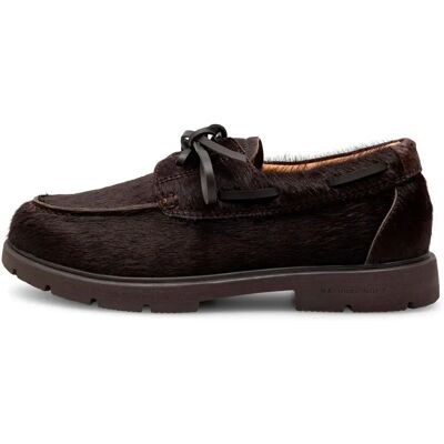 Woden Chaussures Johanne Cowhair Chocolate EU 37 Femme - Publicité Woden Chaussures Johanne Cowhair Chocolate EU 37 Femme - Publicité