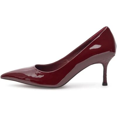 Woden Bottines à Talons Laura Patent Cherry EU 38 Femme - Publicité Woden Bottines à Talons Laura Patent Cherry EU 38 Femme - Publicité