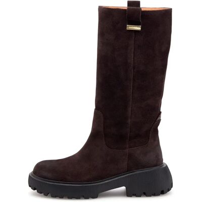 Woden Bottes Lea S Chocolate EU 39 Femme - Publicité Woden Bottes Lea S Chocolate EU 39 Femme - Publicité