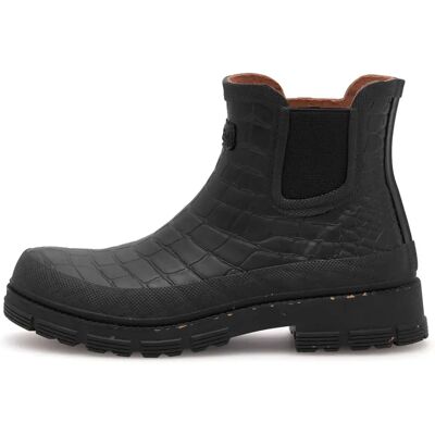 Woden Bottines Liv Croco Wp Black EU 37 Femme - Publicité Woden Bottines Liv Croco Wp Black EU 37 Femme - Publicité