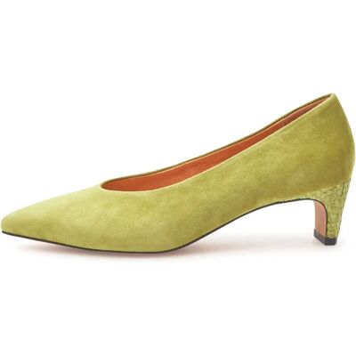 Woden Bottines à Talons Mie S Bambus Green EU 37 Femme - Publicité Woden Bottines à Talons Mie S Bambus Green EU 37 Femme - Publicité