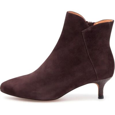 Woden Bottines à Talons Saga Zip S Chocolate EU 39 Femme - Publicité Woden Bottines à Talons Saga Zip S Chocolate EU 39 Femme - Publicité