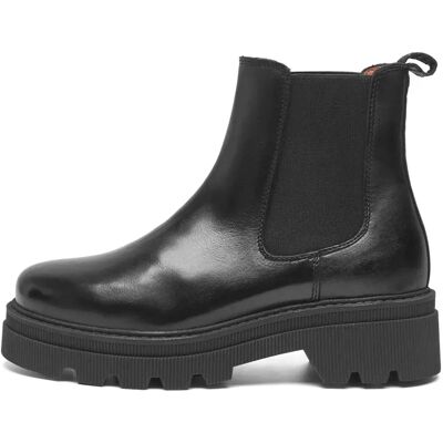 Woden Bottes Sanna Chelsea L Black EU 37 Femme - Publicité Woden Bottes Sanna Chelsea L Black EU 37 Femme - Publicité