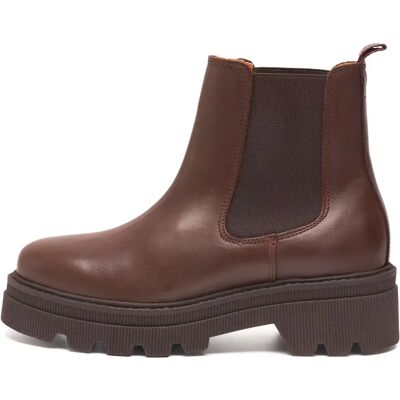 Woden Bottes Sanna Chelsea L Brown EU 38 Femme - Publicité Woden Bottes Sanna Chelsea L Brown EU 38 Femme - Publicité