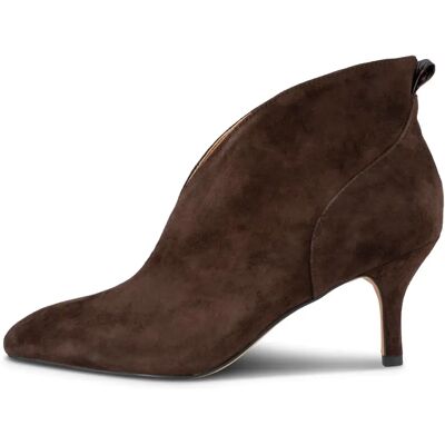 Woden Bottines à Talons Valentine Low Cut S Chocolate EU 42 Femme - Publicité Woden Bottines à Talons Valentine Low Cut S Chocolate EU 42 Femme - Publicité