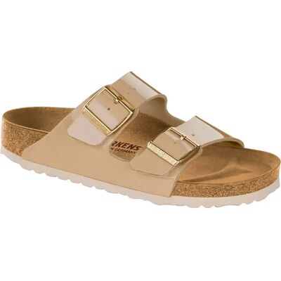 Birkenstock Sandales Arizona Birko-flor Patent Narrow Sand EU 36 Femme - Publicité Birkenstock Sandales Arizona Birko-flor Patent Narrow Sand EU 36 Femme - Publicité