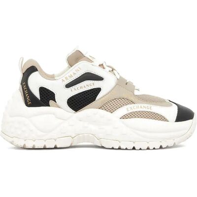 Giorgio Armani Exchange Baskets Xdx120_xv708 Black / Script EU 40 Femme - Publicité Giorgio Armani Exchange Baskets Xdx120_xv708 Black / Script EU 40 Femme - Publicité