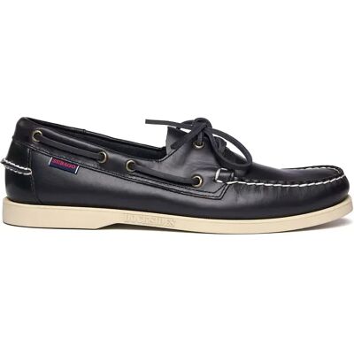 Sebago Chaussures Bateau Docksides Portland Leather Blue Navy EU 44 Homme - Publicité Sebago Chaussures Bateau Docksides Portland Leather Blue Navy EU 44 Homme - Publicité