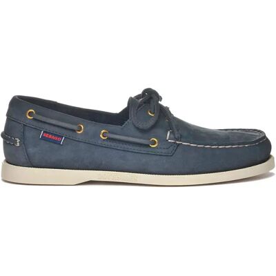 Sebago Chaussures Bateau Docksides Portland Nubuck Blue Universe EU 44 Homme - Publicité Sebago Chaussures Bateau Docksides Portland Nubuck Blue Universe EU 44 Homme - Publicité
