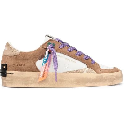 Crime London Baskets Sk8 Deluxe Beige EU 39 Femme - Publicité Crime London Baskets Sk8 Deluxe Beige EU 39 Femme - Publicité