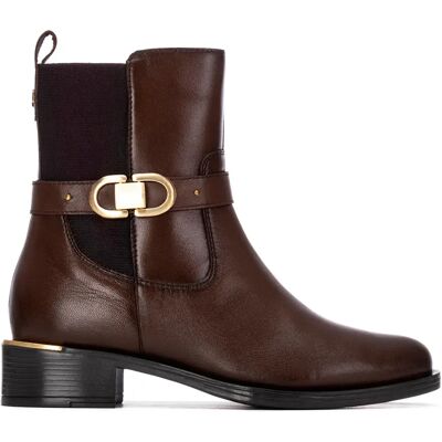 Carmela Bottines à Talons 16400803 Brown EU 39 - Publicité Carmela Bottines à Talons 16400803 Brown EU 39 - Publicité