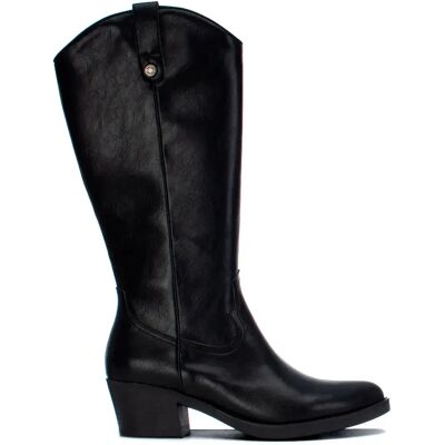 Refresh Bottes à Talons 17614701 Black EU 36 Femme - Publicité Refresh Bottes à Talons 17614701 Black EU 36 Femme - Publicité