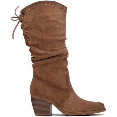 Refresh Bottes à Talons 17625602 Taupe EU 35 Femme - Publicité Refresh Bottes à Talons 17625602 Taupe EU 35 Femme - Publicité