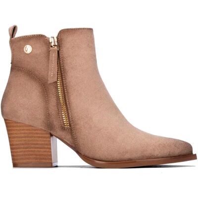 Xti Bottines à Talons 14610301 Beige EU 36 Femme - Publicité Xti Bottines à Talons 14610301 Beige EU 36 Femme - Publicité