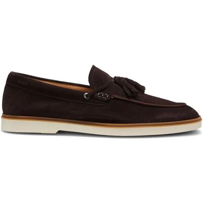Boss Mocassins Hedley 10280473 Dark Brown EU 41 - Publicité Boss Mocassins Hedley 10280473 Dark Brown EU 41 - Publicité