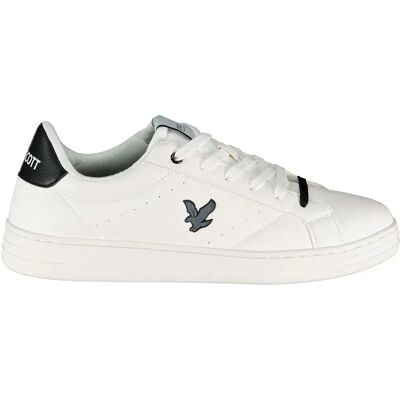 Lyle & Scott Baskets Elgin Hole Leather White / Black EU 45 - Publicité Lyle & Scott Baskets Elgin Hole Leather White / Black EU 45 - Publicité
