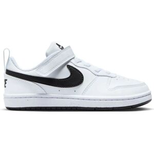 Nike Baskets Court Borough Low Recraft Bpv White / Black EU 33 Fille
