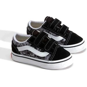 Vans Baskets Old Skool V Check Camo Black / Light Grey EU 23 1/2 Garçon,Fille