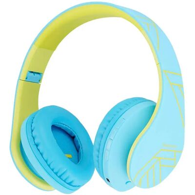 Casque sans fil PowerLocus P2 pour enfants - Bleu-Vert - Casque - Publicité Casque sans fil PowerLocus P2 pour enfants - Bleu-Vert - Casque - Publicité